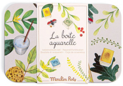 Boite aquarelle Le jardin du moulin Moulin Roty